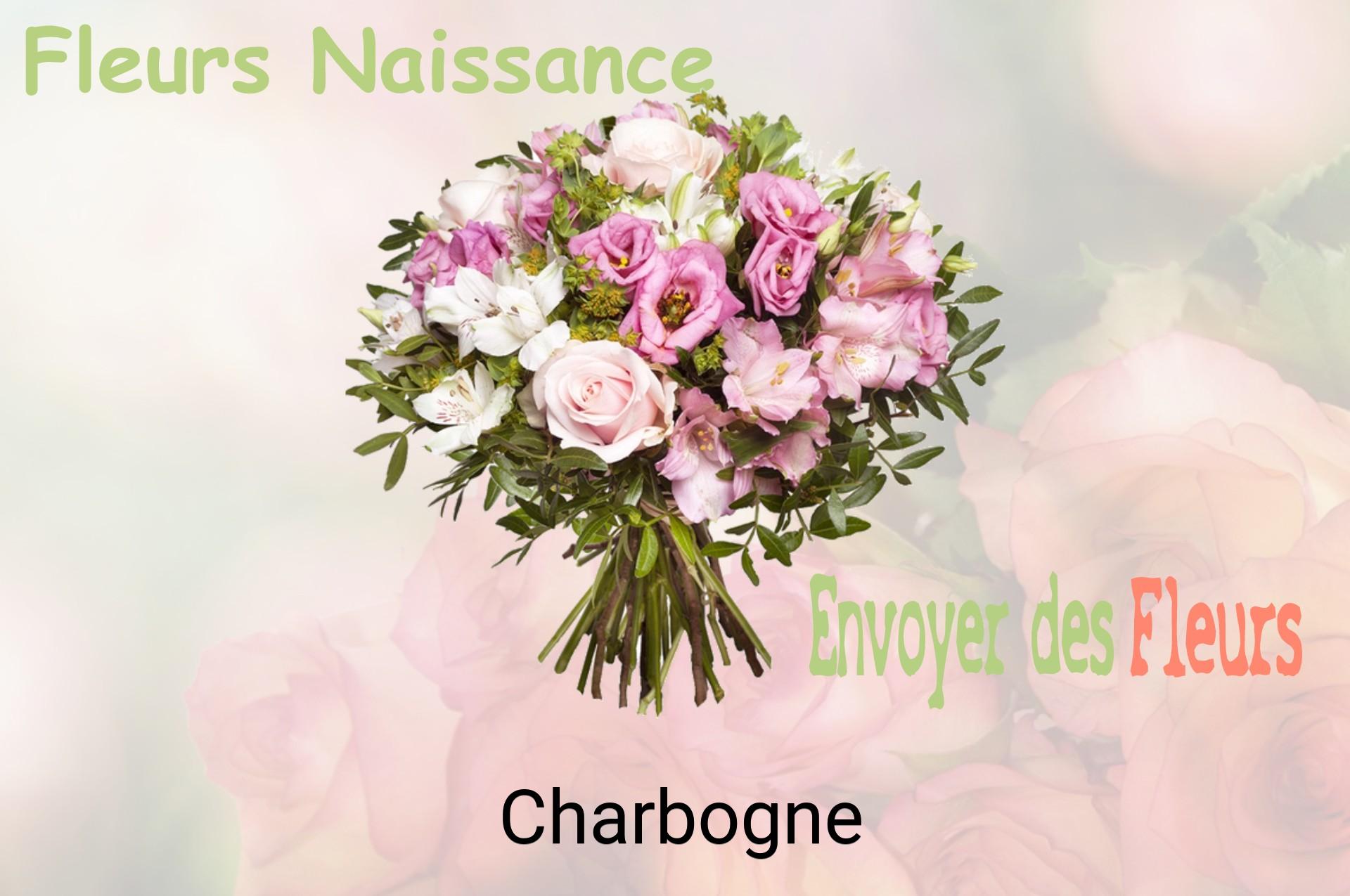 Bouquet de fleurs de naissance livré à Charbogne